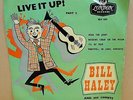 BILL HALEY AND HIS COMETS LIVE IT UP PART 2 EP OG UK TRI GOLD LONDON 7