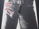 ROLLING STONES Sticky Fingers LP 1971 with Large PAN Zip A4 B3 EX/EX RARE