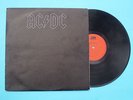 AC/DC BACK IN BLACK LP  MEXICAN FIRST PRESS GAMMA LABEL SPANISH TITLES