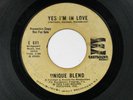 UNIQUE BLEND Yes I'm In Love EASTBOUND 70's Soul 45 HEAR