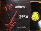 Jazz LP: Stan Getz Quartets on Prestige 7002, M- original, W. 50th, RVG