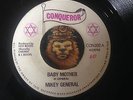 Mickey General - Baby mother - 7' Conqueror - Shaka 80's killer