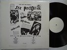RARE B&W INSERT COVER SEX PISTOLS LIVE AT THE 100 CLUB, LONDON 1st press LOOK