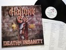 HALLOWS EVE - Death & Insanity LP 1986 - 1. PRESS - US THRASH hirax agent steel