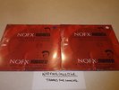 NOFX Ribbed SEALED HOT TOPIC 2010 Blue & 2014 Clear LP SET 600 COPIES ONLY