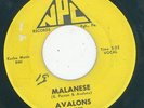 New Breed R&B / Doo Wop - The Avalons - Malanese / Begin The Buguine   {NPC}