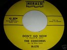 THE CONCORDS-DON'T GO NOW..US.HERALD