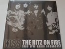 KISS - THE RITZ ON FIRE 1988 LIVE RADIO BROADCAST- 2LPs COLOR VINYL NEW & SEALED