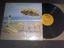 Neil Young On The Beach Lp Record Vg++  Floral Inner Lyric Sleeve No Bar Code