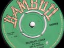 BOB ANDY - DESPERATE LOVER - BAMBOO