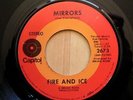 FIRE AND ICE mirrors CAPITOL 1969 Mod Psych Garage 45  RARE VG++