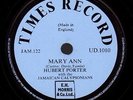 PORTER, Hubert. Calypso. Mary Ann/ Don't Fence Her In.  Times US 1010. E/E+ 78