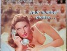 JULIE LONDON - Your Number Please - LP Vinyl 1959 Liberty LRP-3130 mono T-66