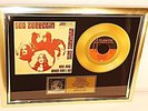 Led Zeppelin, Immigrant Song, mit Cover, Gold Record, goldene Schallplatte Award