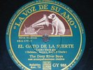 GOSPEL 78 rpm RECORD Voz de su Amo THE DEEP RIVER BOYS Spirituals R&B Spain RARE