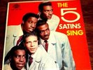 THE FIVE SATINS SING // THE FIVE SATINS 1957 EMBER EP-CARDBOARD PHOTO SLEEVE