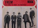 THEM: Here Comes The Night / All For Myself 45 (Netherlands, PS wrinkled, faint