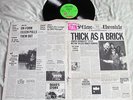 JETHRO TULL Thick As A Brick foldout newspaper sleeve LP rare A-3U/B-2U EX