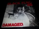 BLACK FLAG Damaged LP REPRESS BLACK VINYL SST hardcore punk bl'ast henry rollins