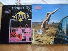 2 LP's SPACE - DELIVERANCE + MAGIC FLY vg++ COSMIC DISCO