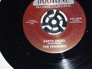 THE PENGUINS, EARTH ANGEL, ORIG US R 'N' R// DOOWOP 45 RPM