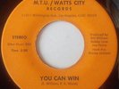 BILEO You Can Win on M.T.U Northern Soul Modern Funk Disco 45