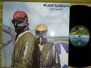BLACK SABBATH, NEVER SAY DIE, LP1978 UK 1ST PRESS VERTIGO EX-/EX LAMINATED/SL