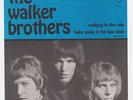 WALKER BROTHERS Walking In The Rain RARE Sweden Norway 45 UNIQUE ps SCOTT WALKER