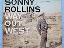 SONNY ROLLINS Way Out West 1st PRESS C3530 CONTEMPORARY DG RED LETTERING BACK