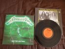 LP Metallica Ride the lightning 1984 RARE french green sleeve EX