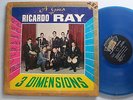 RICARDO RAY 3 Dimensions LATIN LP Blue Vinyl FONSECA GUAGUANCO