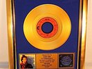 Robin Gibb (Bee Gees) Juliet, Gold Record, goldene Schallplatte, Award, platin