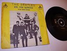 THE BEATLES Roll Over Beethoven SWEDEN Juke Box tag & Unique Picture Sleeve 1964
