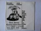 Musketeer Gripweed and the Third Troop, How I won the War - John Lennon in NM-