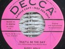 BUDDY HOLLY 1957 DECCA PROMO 7