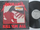 METALLICA Kill 'Em All LP IN SHRINK megaforce ORIG 1983 STERLING MRI 069 EXC/EXC