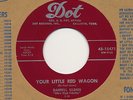 DARRELL GLENN 1956 rockin' bopper YOU LITTLE RED WAGON / NMint original