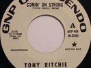 TONY RITCHIE Comin' On Strong. Could You Really Live Garage Fuzz Freakbeat