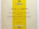 WILHELM KEMPFF - BEETHOVEN sonatas nos.5 & 6 DGG LPM tulip EX+