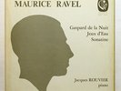 JACQUES ROUVIER - RAVEL gaspard de la nuit, sonatine, jeux d'eaux CALLIOPE LP NM