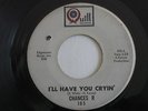 Rare 1966 Chicago Illinois Garage 45 CHANCES R I'll Have You Cryin QUILL 105