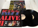 Kiss Alive II Double LP Set Vinyl Record Gatefold With Book