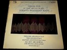 Virgil Fox At The Organ Plays... J. S. BACH Command SIGNED LP original STEREO
