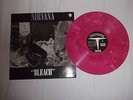Nirvana Bleach USA records Pink Marbled Third Pressing SP34