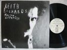 ROLLING STONES KEITH RICHARDS MAIN OFFENDER 1992 LP PICTURE W/INSERT Promo