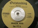 Rare Funk/Garage 45 The P.T.S. - Chinese Samba/Dragon Rock OUTSTANDING Ex CALI