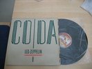 LED ZEPPELIN Coda ISRAEL ISRAELI LP