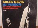 1st MILES DAVIS IN PERSON LIVE AT THE BLACKHAWK COLUMBIA 6 EYE LP  M-