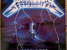 METALLICA Ride the Lightning (1984) Vinyl LP VG+ Elektra 60396-1