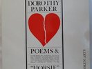DOROTHY PARKER Poems & Horsie LP Spoken Arts 726 RARE VINYL RECORD orig